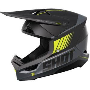 Shot - Furious Peak - Crosshelm - Zwart - SRS Synthetisch