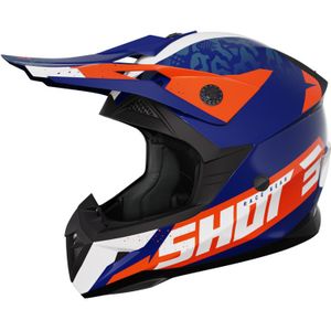 Shot Pulse Airfit Offroadhelm - Zwart - ABS - Hypoallergene Voering