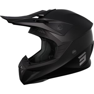 SHOT - Pulse Solid 2.0 - Off-Road Helm - Zwart - Thermoplastisch