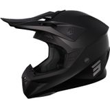SHOT - Pulse Solid 2.0 - Off-Road Helm - Zwart - Thermoplastische Hars