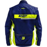 Shot - Contact Assault 2.0 - Endurojas - Zwart - Polyester 600 Deniers, Waterdicht, Verwijderbare Mouwen