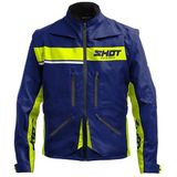 Shot - Contact Assault 2.0 - Endurojas - Zwart - Polyester 600 Deniers, Waterdicht, Verwijderbare Mouwen