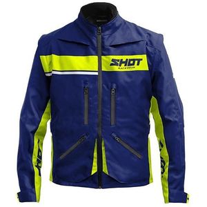 Shot - Contact Assault 2.0 - Endurojas - Zwart - Polyester 600 Deniers, Waterdicht, Verwijderbare Mouwen