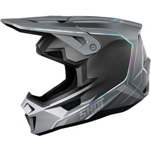 Shot - Lite Challenger - Motorcross Helm - Zwart - Kunststof