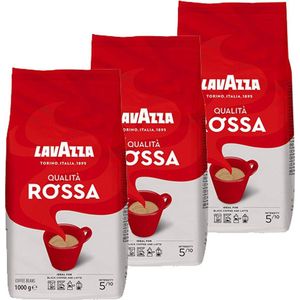 Lavazza Qualita Rossa - koffiebonen - 3 x 1 kg