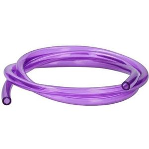 cyclingcolors Benzineslang violet transparant flexibel dubbele dikte brandstof auto motorfiets bromfiets grasmaaier Ø5mm x 2 meter