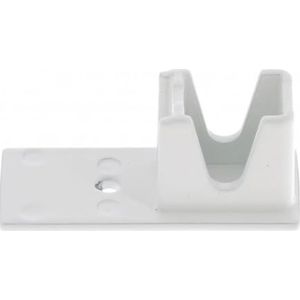 cyclingcolors Schuifstop lage rolluik van wit gelakt aluminium voor schroeven montage montage beugel rolluik raam schort renovatie