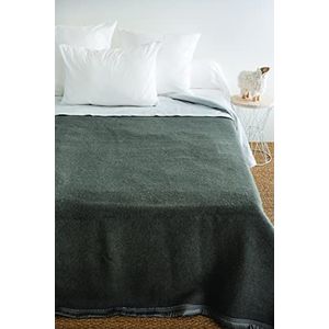 Wollen deken by Savanne - Winterdeken (700 gram) - Grijs-220 x 240 cm