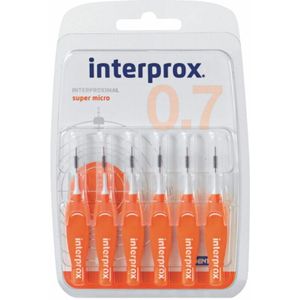 3x Interprox Ragers Super Micro 0.7 Oranje 6 stuks
