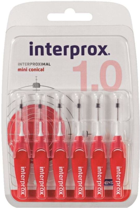 Interprox - Premium Mini Conical - Rager - 2 tot 4 mm - 3 x 6 stuks