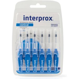 Interprox Premium Conical Ragers - 3,5 tot 6 mm - 3 x 6 stuks