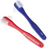 Lactona Protheseborstel - 3 Stuks - Tandenborstel - Voordeelverpakking