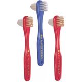 Lactona Protheseborstel - 3 Stuks - Tandenborstel - Voordeelverpakking