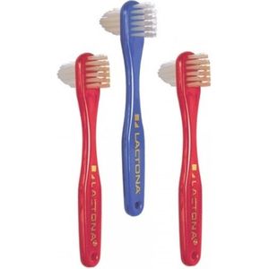 Lactona Protheseborstel - 3 Stuks - Tandenborstel - Voordeelverpakking