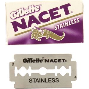 Gillette Nacet Stainless Blades  5 stk.