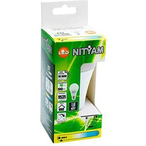 NITYAM LED-lamp standaard 14W 1521 Lumen E27 warm wit 3000K stralingshoek 180°