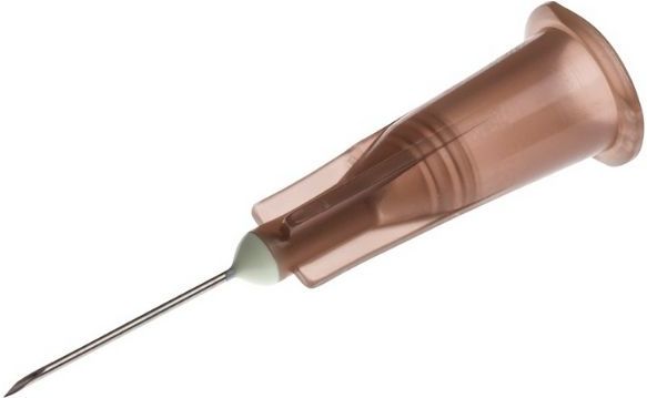 Terumo injectienaald 26G bruin 0,45x23mm 100 stuks