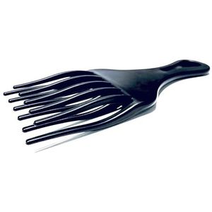 Aurore Beauté - Afro ontwarrende kam - Kappersgereedschap - Zwart - 17 x 7 cm