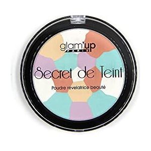 Glam'Up Paris Compact poeder, correctiepoeder, nr. 2, groen