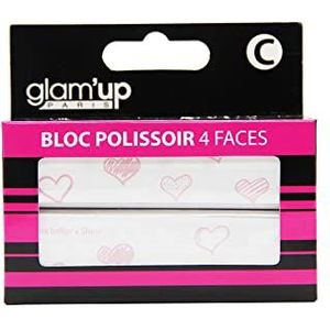 Glam'Up Polijstblok, 4 niveaus, 2 stuks