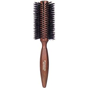 Plisson - Haarborstel - Rond - 14 Rijen - 100% Wild Zwijn