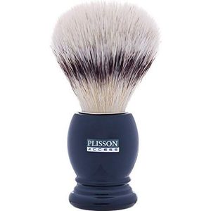 Plisson Das, parelgrijs, witte vezels, maat 12