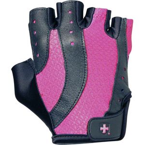 Harbinger Women's Pro Wash & Dry Fitness Handschoenen -  Zwart/Roze - L