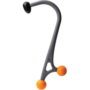 AcuCurve Cane - Massagestick - Ergonomisch - Zwart - Inclusief Massageballen