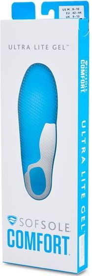 Sof Sole - Ultra Lite - Inlegzolen - Blauw - Ademend - Schokabsorberend