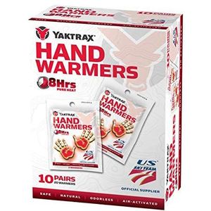 Yaktrax 21237 Handwarmer (verpakking met 10 stuks), oranje, Ã©Ã©n maat