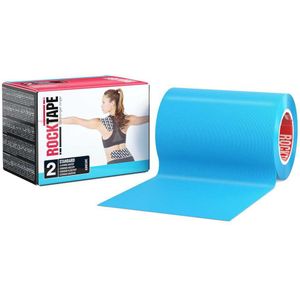 RockTape - Mini Big Daddy - Elastische Therapieband - Blauw - 10 x 5 m, 180% Elasticiteit, Hypoallergeen