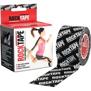 Kinesiotape van RockTape | Fysio tape voor kinesiologie Zwart logo
