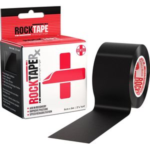 RockTape - RX (5cm x 5m) - Zwart