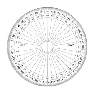 GRAPHOPLEX gradenboog voor hele cirkel, 15 cm, transparant