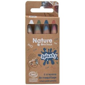 Nature by GRIM'TOUT - Make-upset - Aquatisch - Biologisch - 4 Stiften