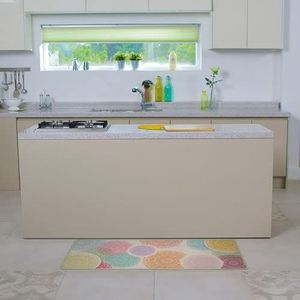 keuken tapijt 50x120cm pastel kleuren