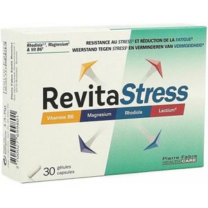 RevitaStress - Voedingssupplement - Ondersteunt Weerstand Tegen Stress - 60 Capsules