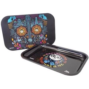 Coco multifunctioneel dienblad met magnetisch deksel, voor opslag, decoratie, service, 29 x 19 cm, officiële Disney-licentie