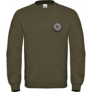 JACHTSWEATSHIRT BARTAVEL HOND - KAKI