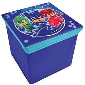 Fun House 712873 opbergkruk voor kinderen, PP/Carton, blauw, 30 x 30 x 30 cm