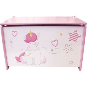 Unicorn Speelgoedkist, Sweet - B58 x L36 x H40 - MDF