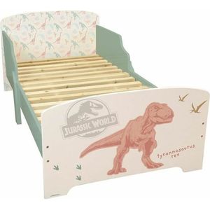 Jurassic World Peuter Bed T-Rex - 70 X 140cm - Multi - Inclusief Lattenbodem