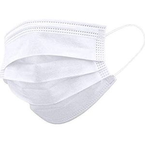 Maskers van stof, wasbaar, 5 stuks, gemaakt in Frankrijk, norm afnor 2 lagen, polypropyleen