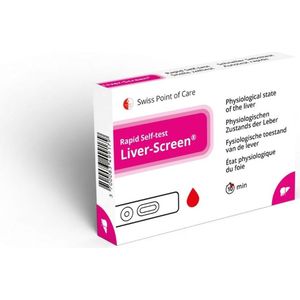LIVER-Screen - Lever Zelftest - Voor Vroegtijdige Opsporing van Leverproblemen - Thuisgebruik
