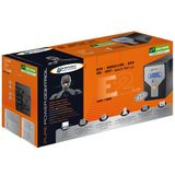 Infosec On Line Performance omvormer 800 VA zwart.