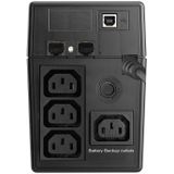 Infosec On Line Performance omvormer 800 VA zwart.