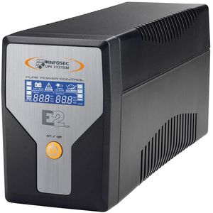 INFOSEC SINE WAVE OUTPUT 800VA UPS ONLINE - USB PORT