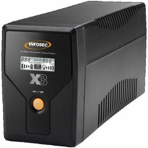 Infosec - X3 500 - UPS - 500 VA - Lijninteractief