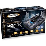 Uninterruptible Power Supply System Interactive UPS INFOSEC ZEN-X-800 Black 800 W