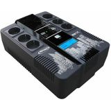 Uninterruptible Power Supply System Interactive UPS INFOSEC ZEN-X-800 Black 800 W